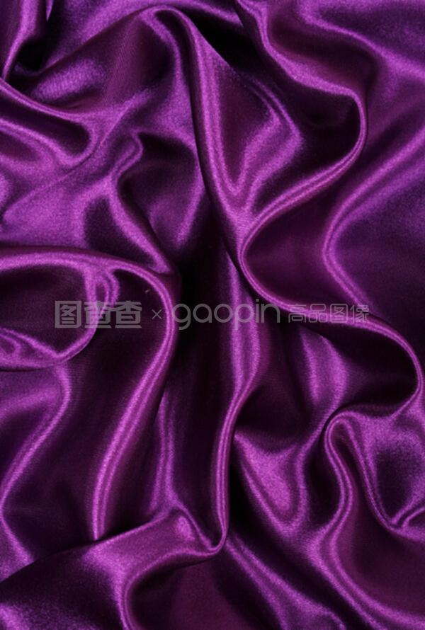 光滑优雅的淡紫色丝绸作为背景