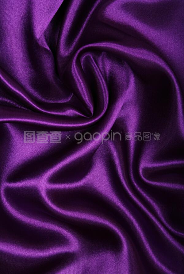 光滑优雅的淡紫色丝绸作为背景