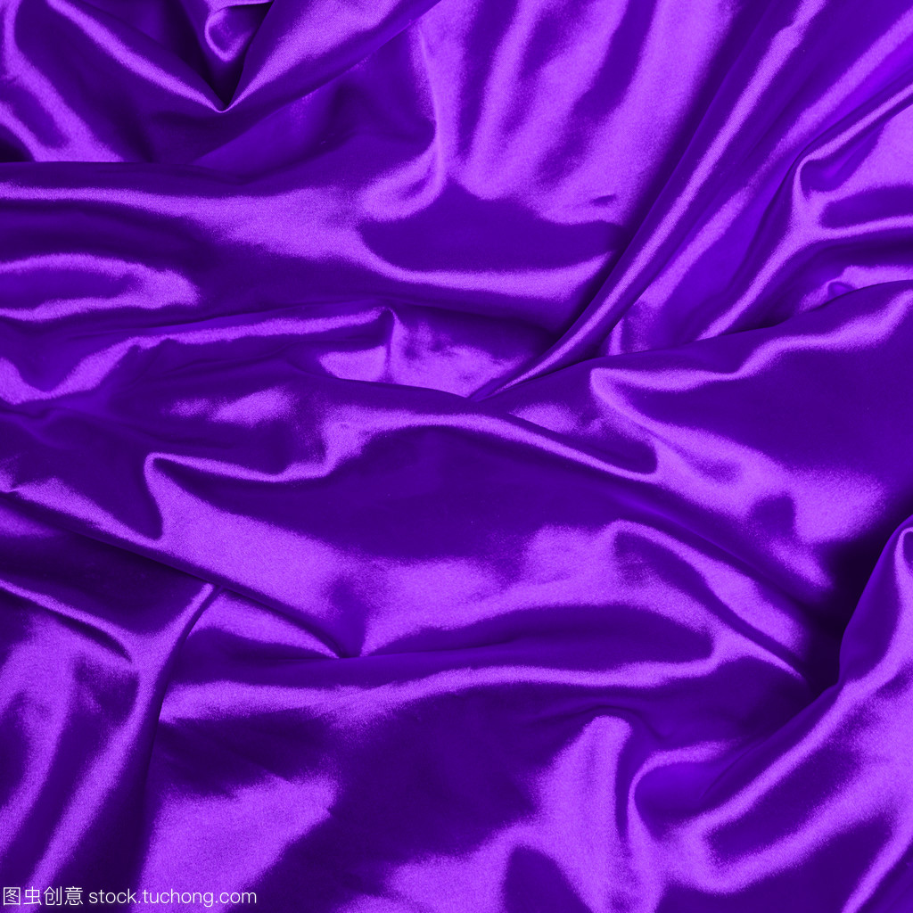 光滑优雅的紫色丝绸背景